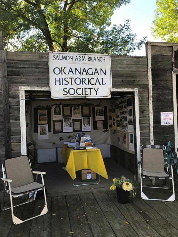 Display in Memory Lane at the Salmon Arm Fair 2019